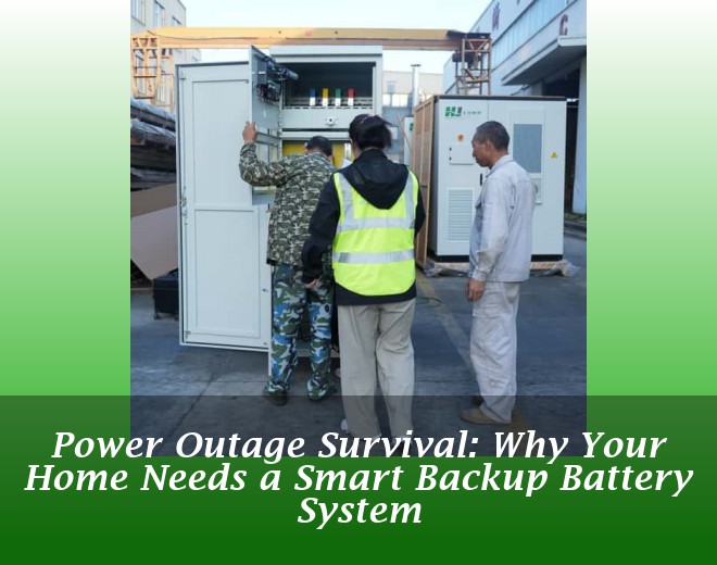 Power Outage Survival: Why Your Home Needs a Smart Backup Battery System